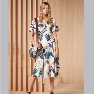 Tory Burch Runaway Pre-fall 2016  Printed Dress